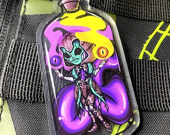 Chibi Moira Acrylic Keychain | Overwatch 2