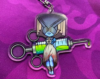 Undead Nurse Acrylic Keychain | Baldur&#39;s Gate 3