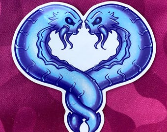 Astral Tadpole Waterproof Sticker (glitter effect) | D&D