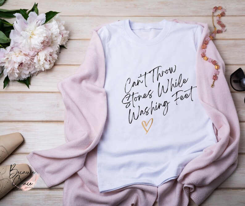 Can't Throw Stones Christian SVG Jesus SVG Chosen SVG Cricut Cut Files