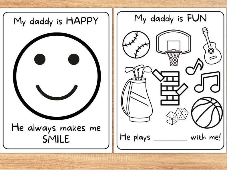 Christian Father's Day Printable for Kids, Faith Gift for Dad From Kids ...