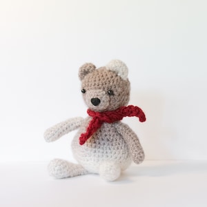 Jonesy Beer | Gehaakte teddybeer knuffeldier | Amigurumi handgemaakte knuffel