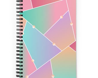 paper with dotted lines for writing Spiral notebook