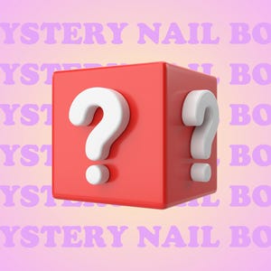 Mystery Press On Nails | Surprise Nail Art Box - Unbox the Unexpected! | Limited Edition Mystery Box Press Ons | Hidden Nails | JB564H