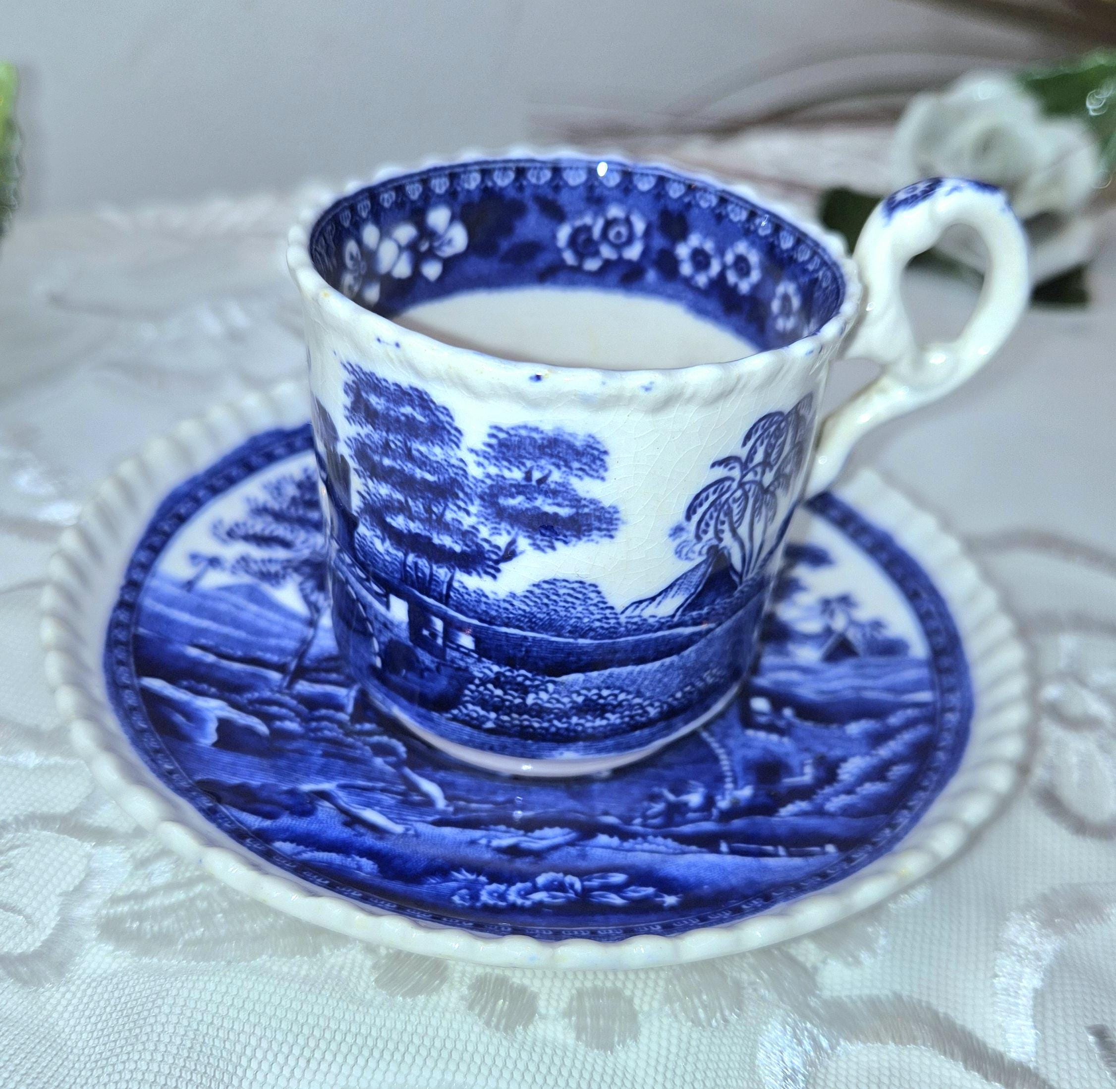 Spode blue tower - Etsy 日本