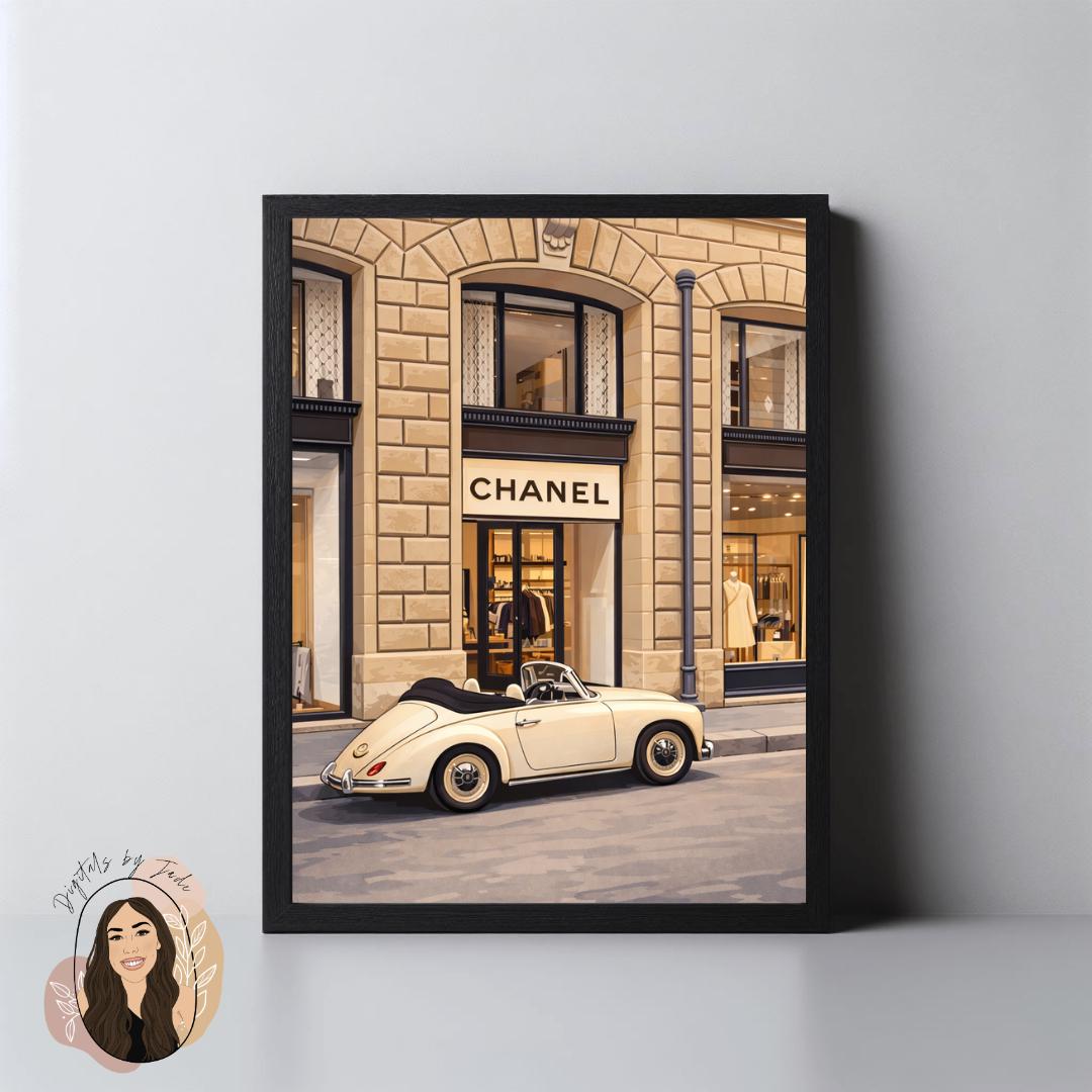 Chanel no5 art - Etsy 日本