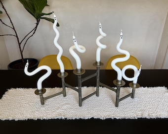 Ghost Taper Candles