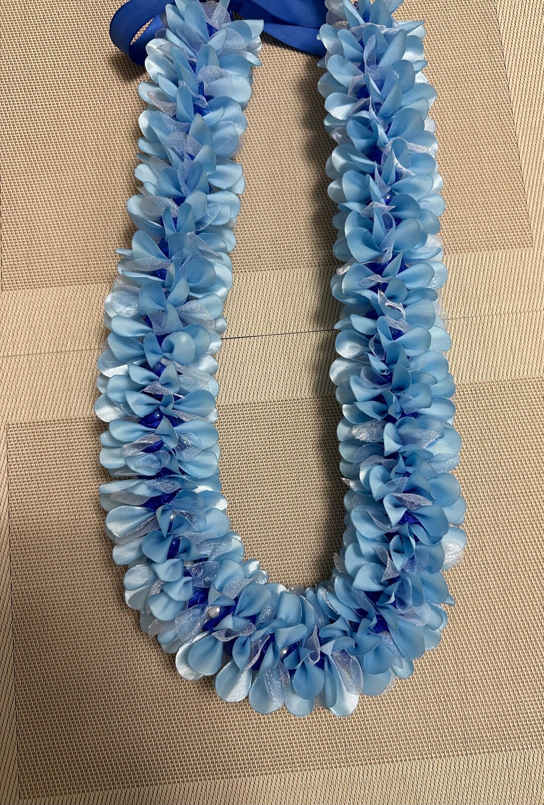 Handmade Ribbon Flower Lei for Graduation and More Etsy