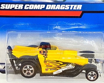 Hot Wheels (VINTAGE) - Super Comp Dragster (yellow Colour