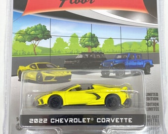 Chevrolet Corvette 2022 du Showroom Floor Serie 1 fabriquée par Greenlight