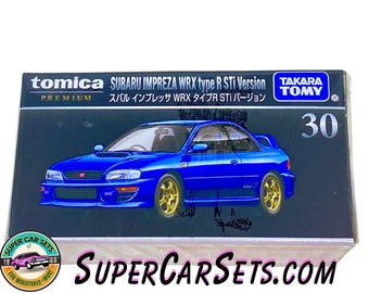 トミカプレミアム(#30) スバル インプレッサ WRX タイプR STi
