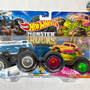 Hot Wheels Monster Trucks Volkswagen Drag Bus Vs Beetle