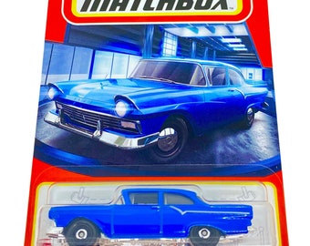 Matchbox 1957 Ford Custom 300 – Rotes Die-Cast Modellauto, 1:64