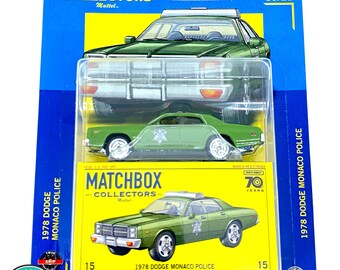 1978 Dodge Monaco Police - Matchbox Collectors (15/22) - Etsy