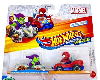 Spider-Man + Green Goblin - Hot Wheels Racer Verse 2-pack