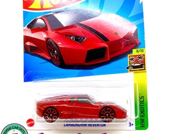 Lamborghini Reventón (red Colour) (card Slightly Bent) - Hot