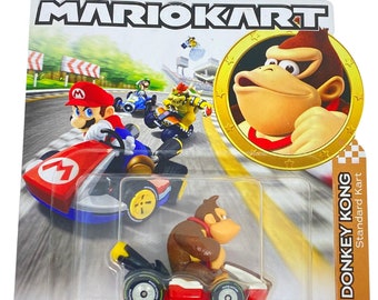 Donkey Kong - Standard Kart - Mario Kart Hot Wheels