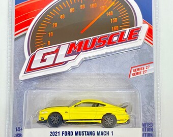 Modellino Greenlight 1:64 Ford Mustang Cobra 1981 &ndash; Diecast Metallico