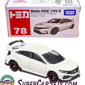 Honda Civic Type R (1:64 Scale) - Tomica (#78) - Etsy