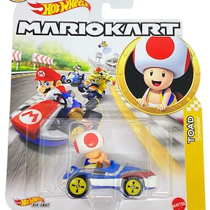 Toad - Sneeker - Mario Kart Hot Wheels