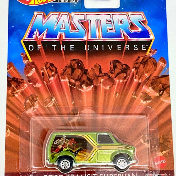 Masters of the Universe Ford Transit Supervan - Hot Wheels Premium