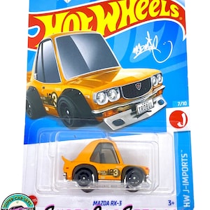Mazda RX-3 (orange colour) - Hot Wheels HW J-Imports - 2024 (7/10) (156/250)