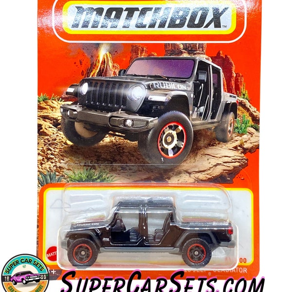 20 Jeep Gladiator (black colour) (41/100) - Matchbox