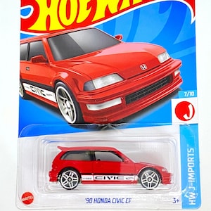 Hot Wheels &#39;90 Honda Civic EF - HW J-Imports