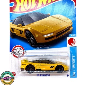 HotWheels 90 Acura NSX 組み立て式ミニカー