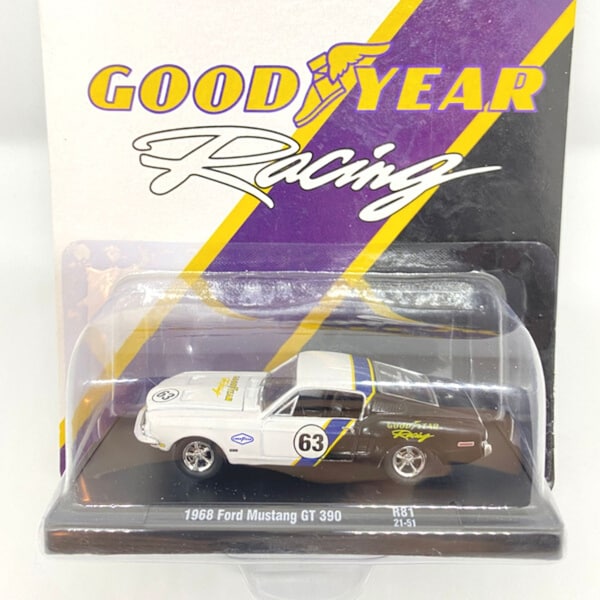 Goodyear Racing 1968  Ford Mustang GT 390 made by M2 Machines