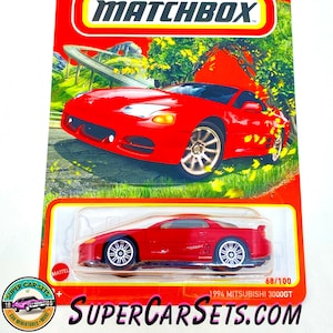 1994 Mitsubishi 3000GT (red colour) (68/100) - Matchbox