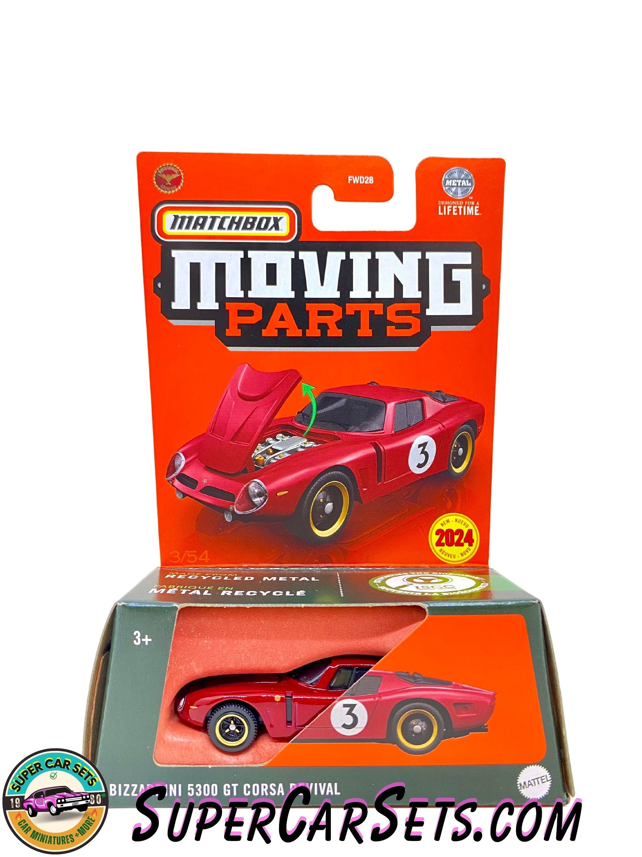 ジョイスティック。バートリックス2 カーボロード5.5…23.64ℓ美品！ Bizzarrini 5300 GT Corsa Revival - Matchbox Moving Parts - Etsy
