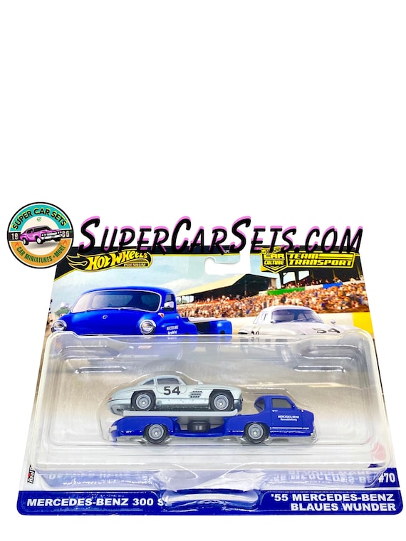 Mercedes-benz 300SL + '55 Mercedes-benz Blaues Wunder - Hot Wheels
