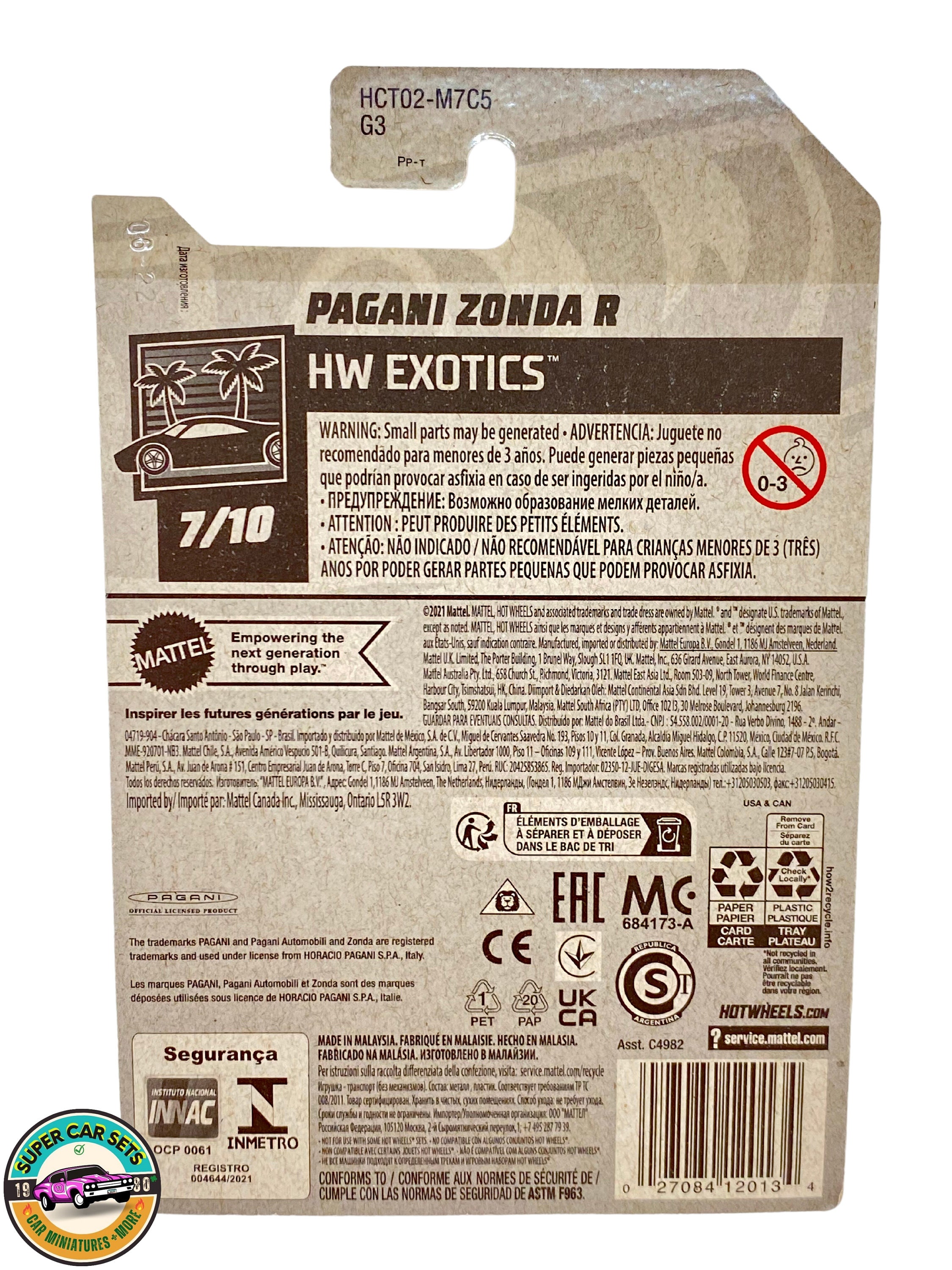 置物 P 70 ZEE Zylmex Hong Kong Crazy Wheels D27B Honda F1 New Old