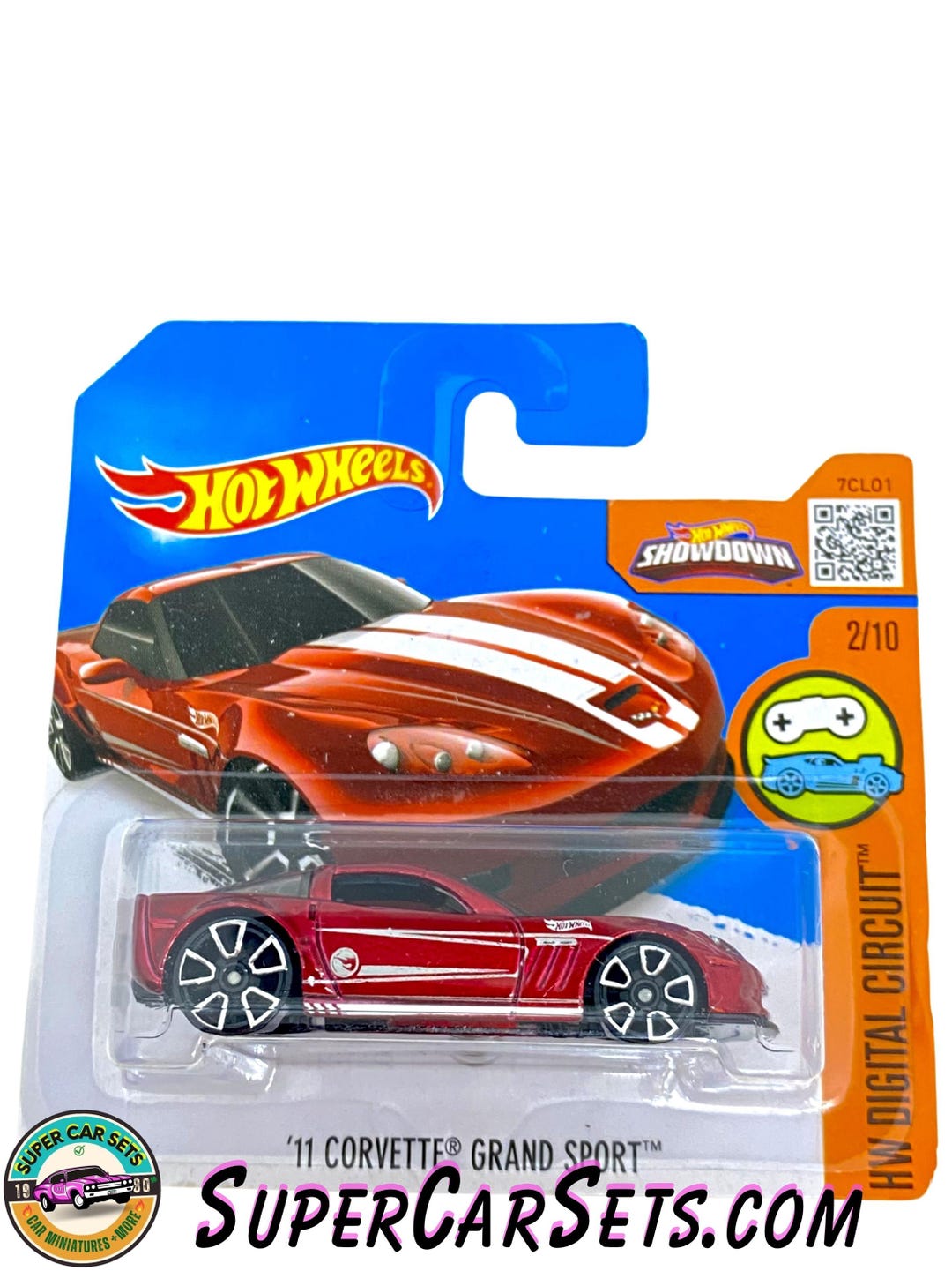 Hot Wheels ’11 Corvette Grand Sport – HW Digital Circuit 2/10, Treasure Hunt - View #2