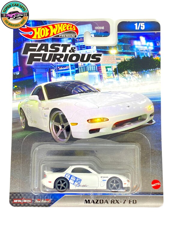 Fast and Furious Mazda RX 7 FD the Fast and the Furious Hot Wheels Premium Etsy