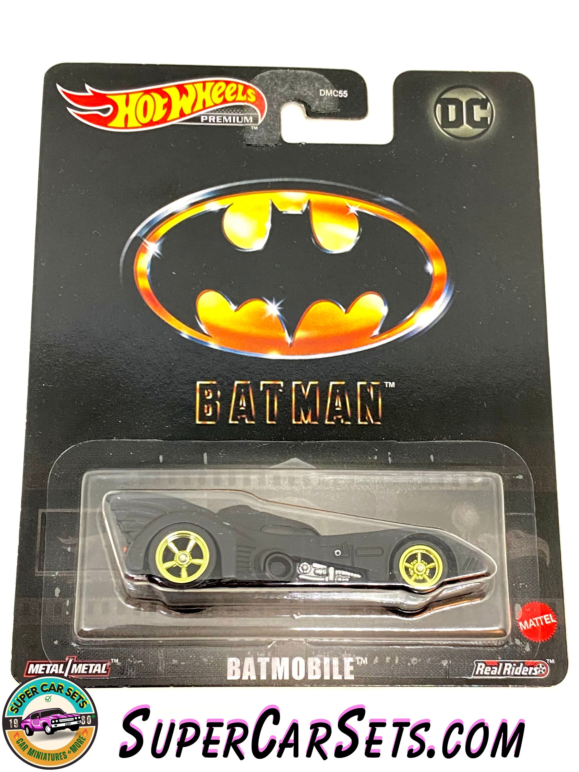 Pack De 3 Batimovil De Colección Batman Hot Wheels