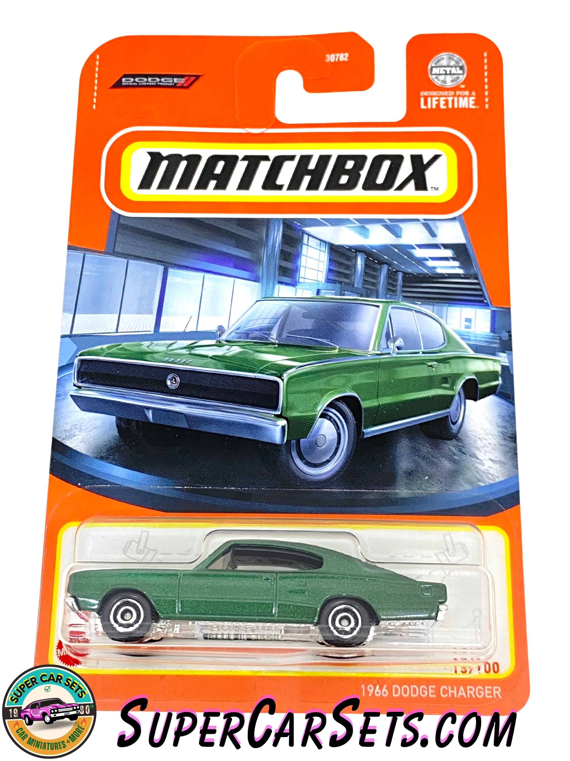 ミニカー 1966 Dodge Charger 新品未開封 マッチボックス ダッジ チャージャー 1966 DODGE