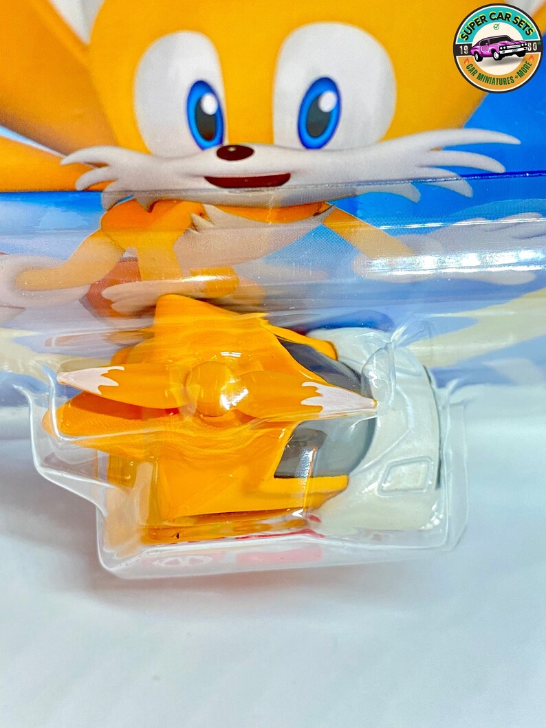Sonic Tails Hot Wheels Character Cars - Etsy