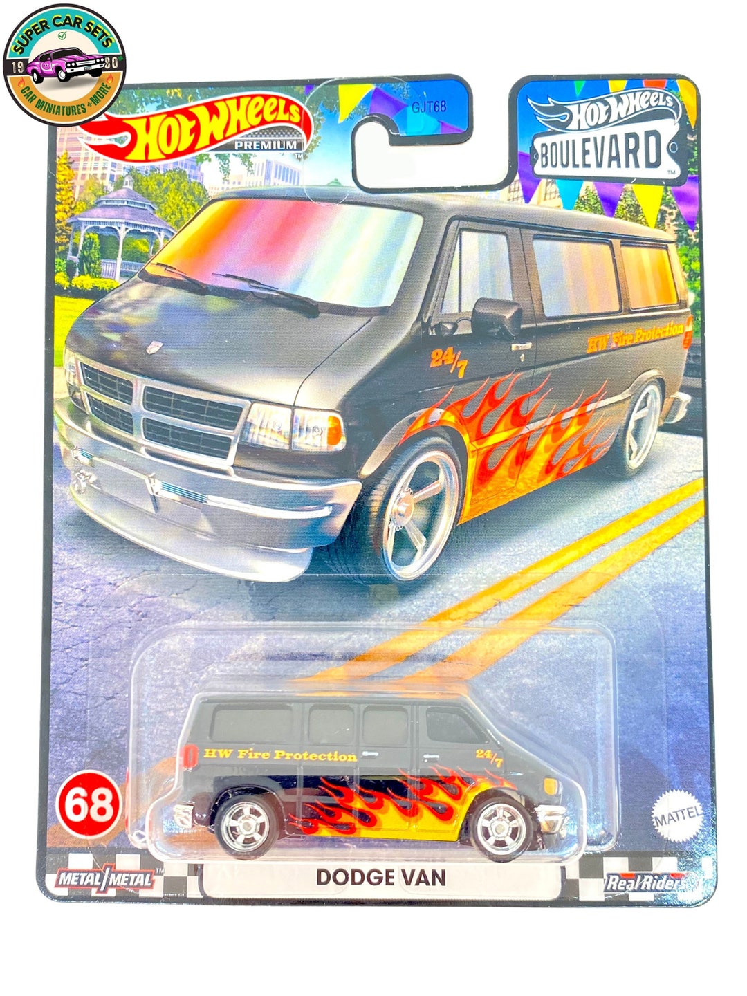 ホットウィール DODGE VAN 6台 ホットウィール DODGE VAN 6台