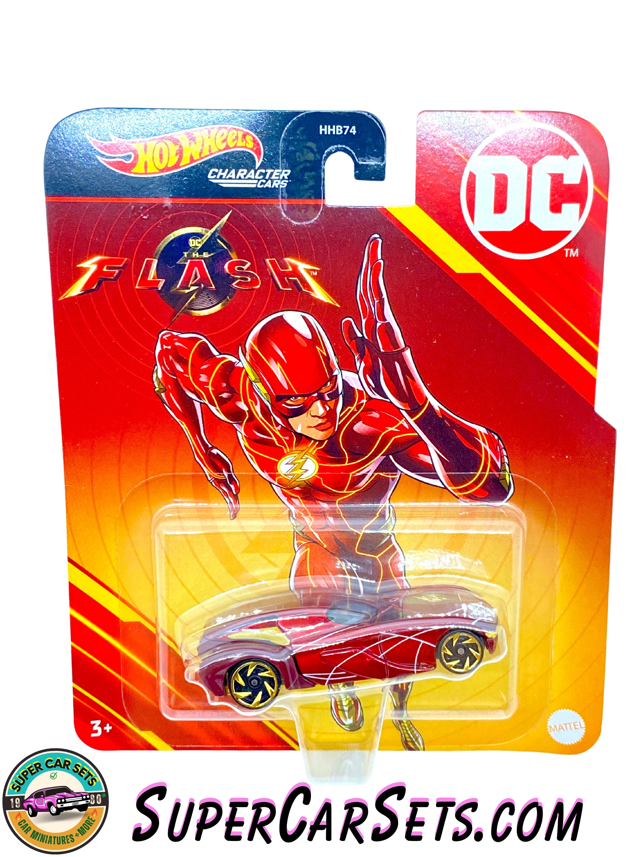 Hot Wheels - Character Cars - DC - the Flash - Etsy