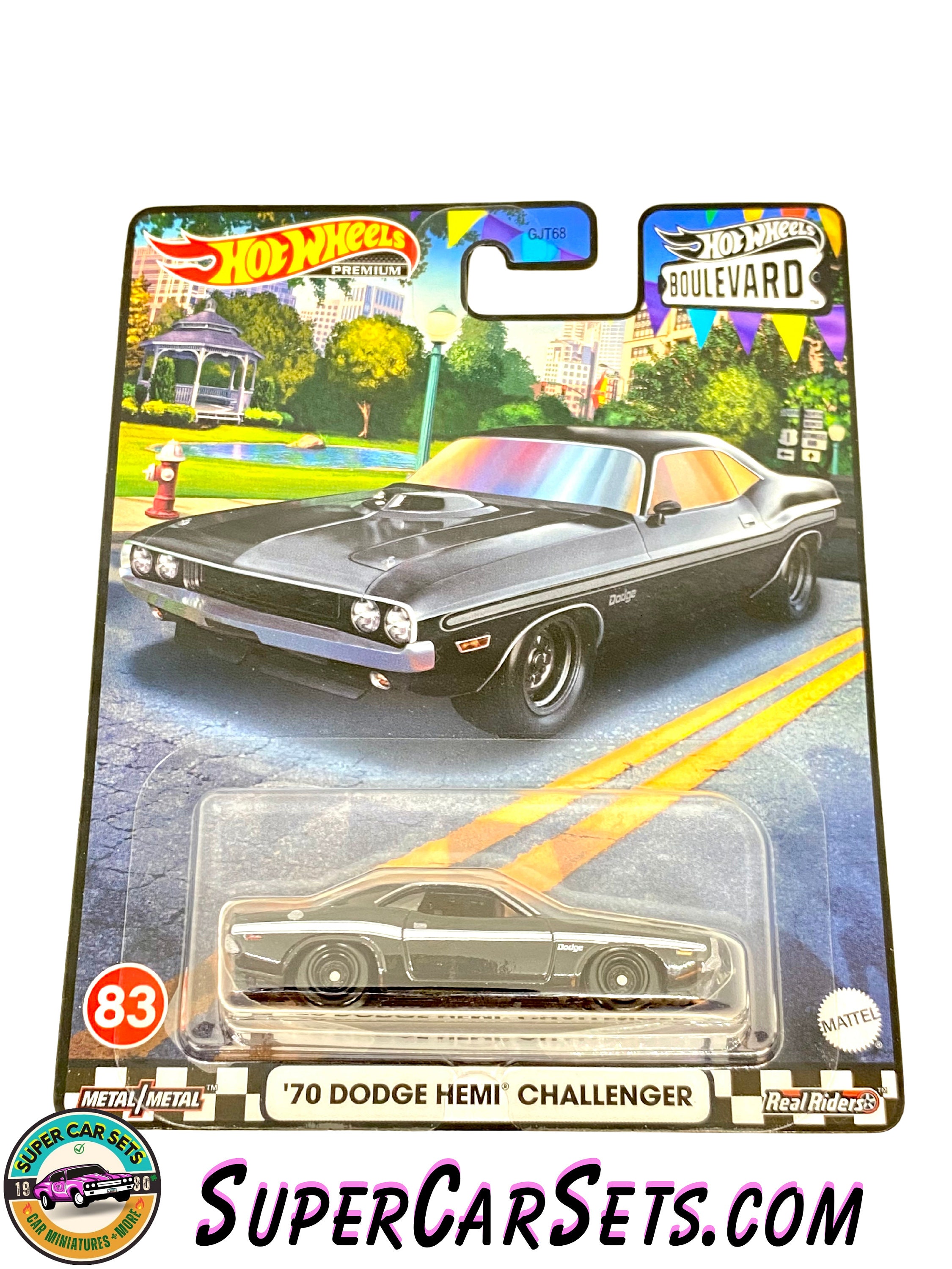 70 Dodge Hemi Challenger - Hot Wheels Premium Boulevard #83 - Etsy