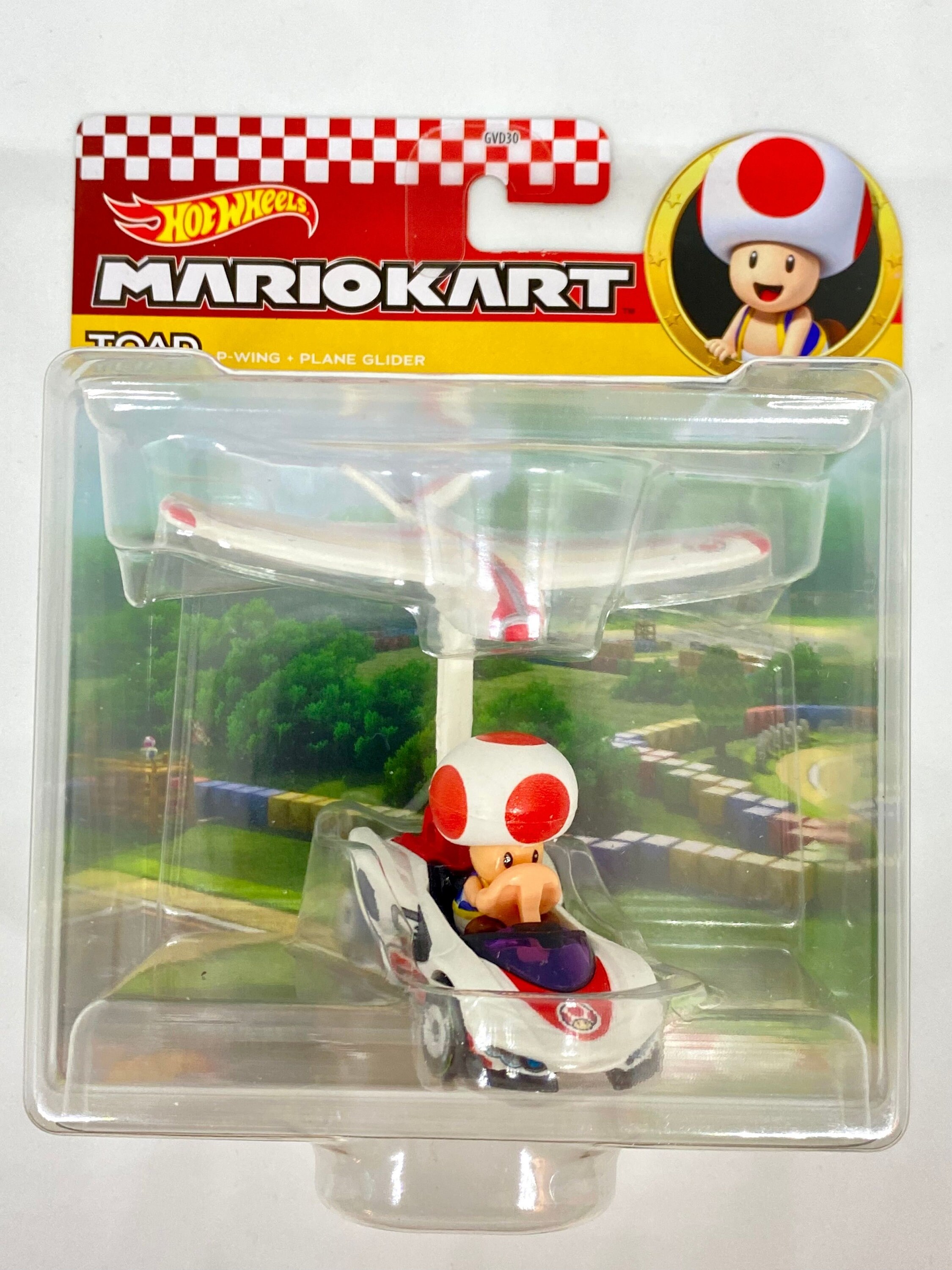Hot Wheels Mario Kart Toad P-Wing and Plane Glider – Square Imports