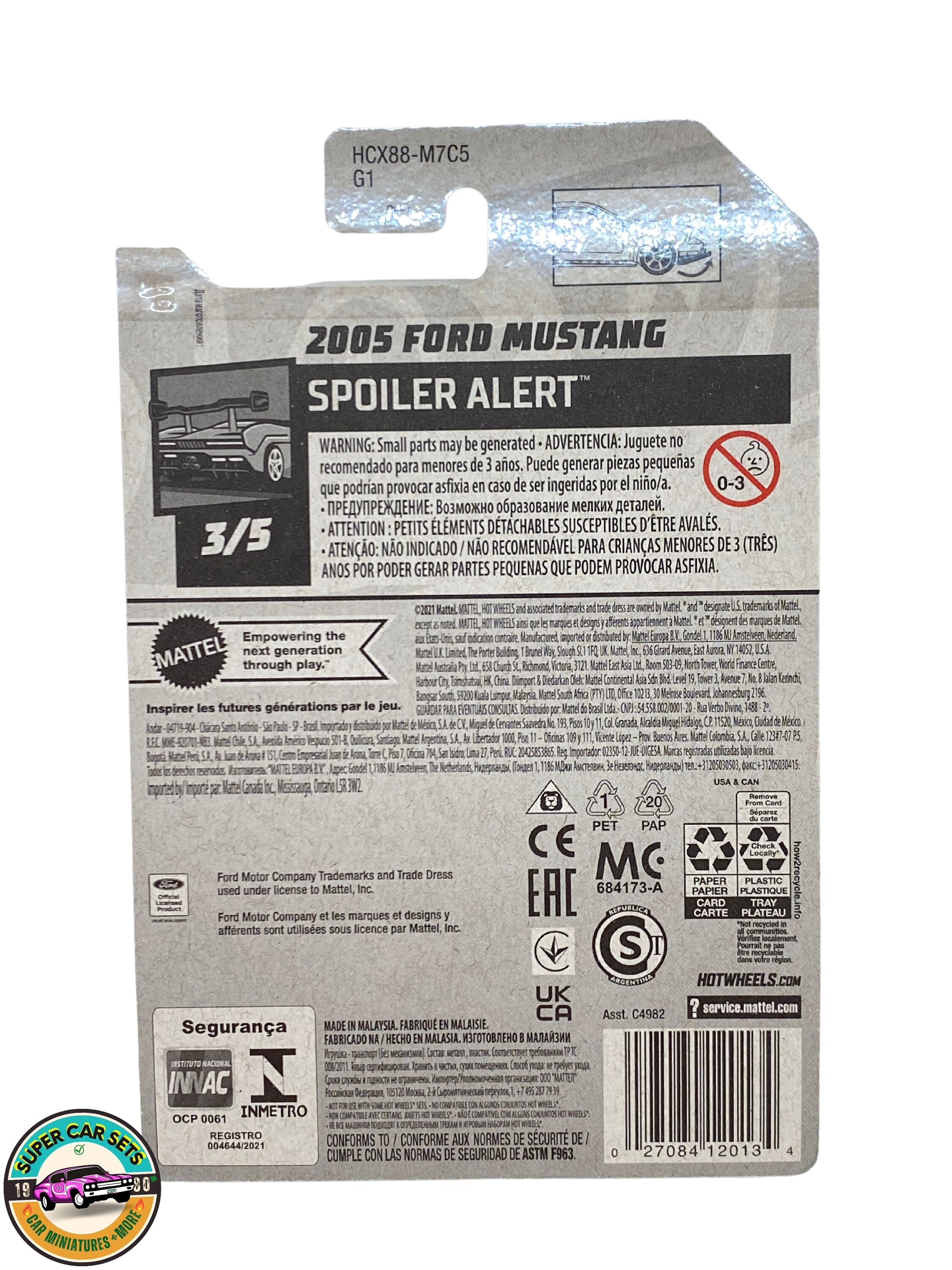 Hot Wheels - Spoiler Alert - (3/5) (146/250) - 2005 Ford Hot Wheels - Spoiler Alert - (3/5) (146/250) - 2005 Ford