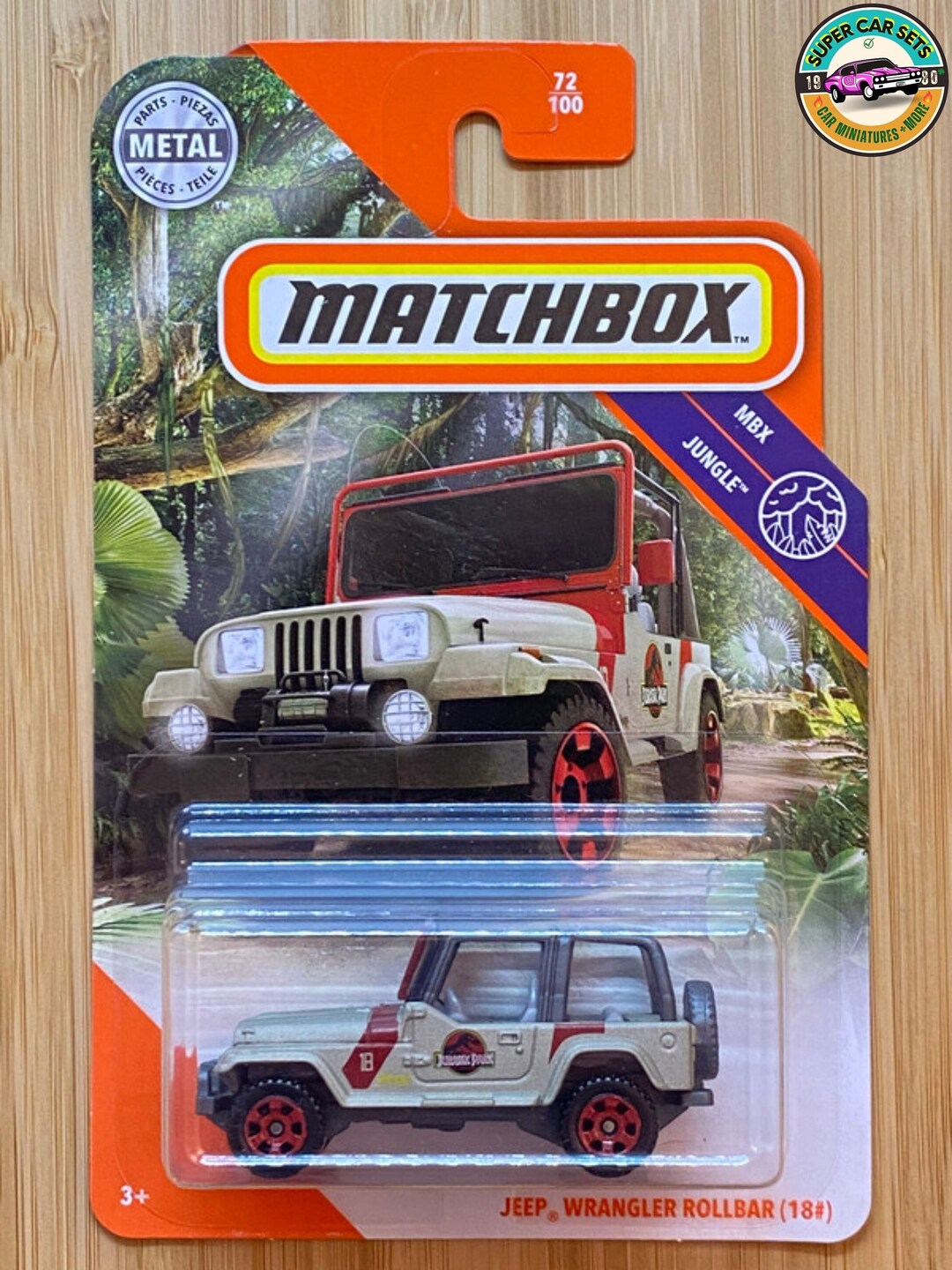 Jurassic Park Matchbox Jeep Wrangler Rollbar Etsy