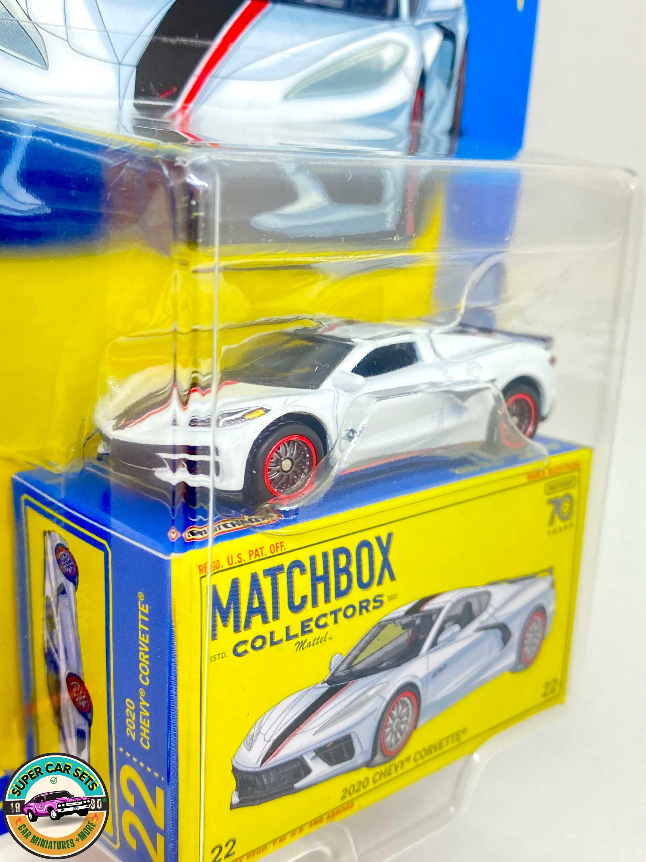 Voiture Miniature Matchbox Corvette 2020 - Collector 2026, Rouge, édition Limitée 1:64