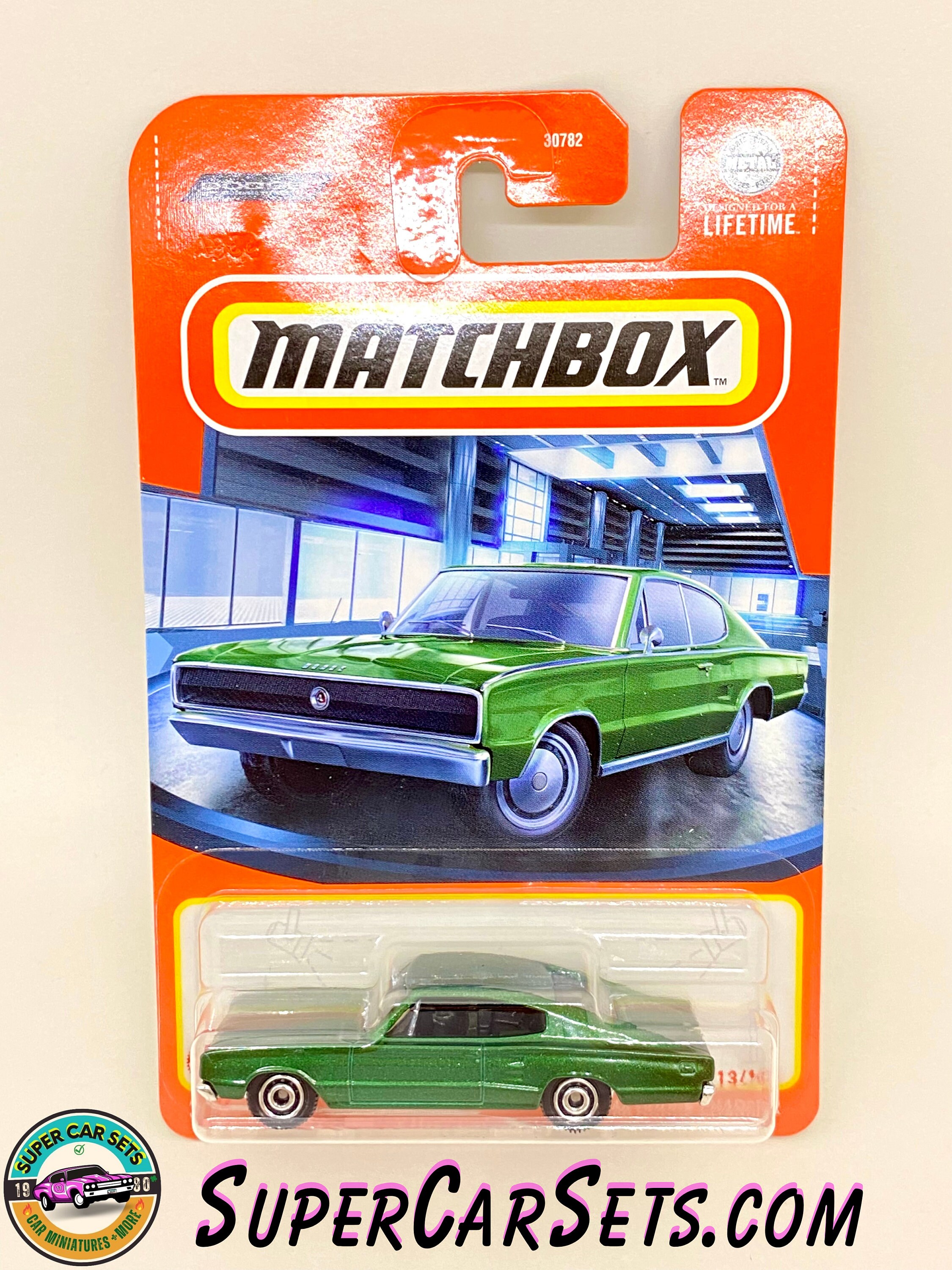 Matchbox - 1966 Dodge Charger (13/100) (metallic Dark Green