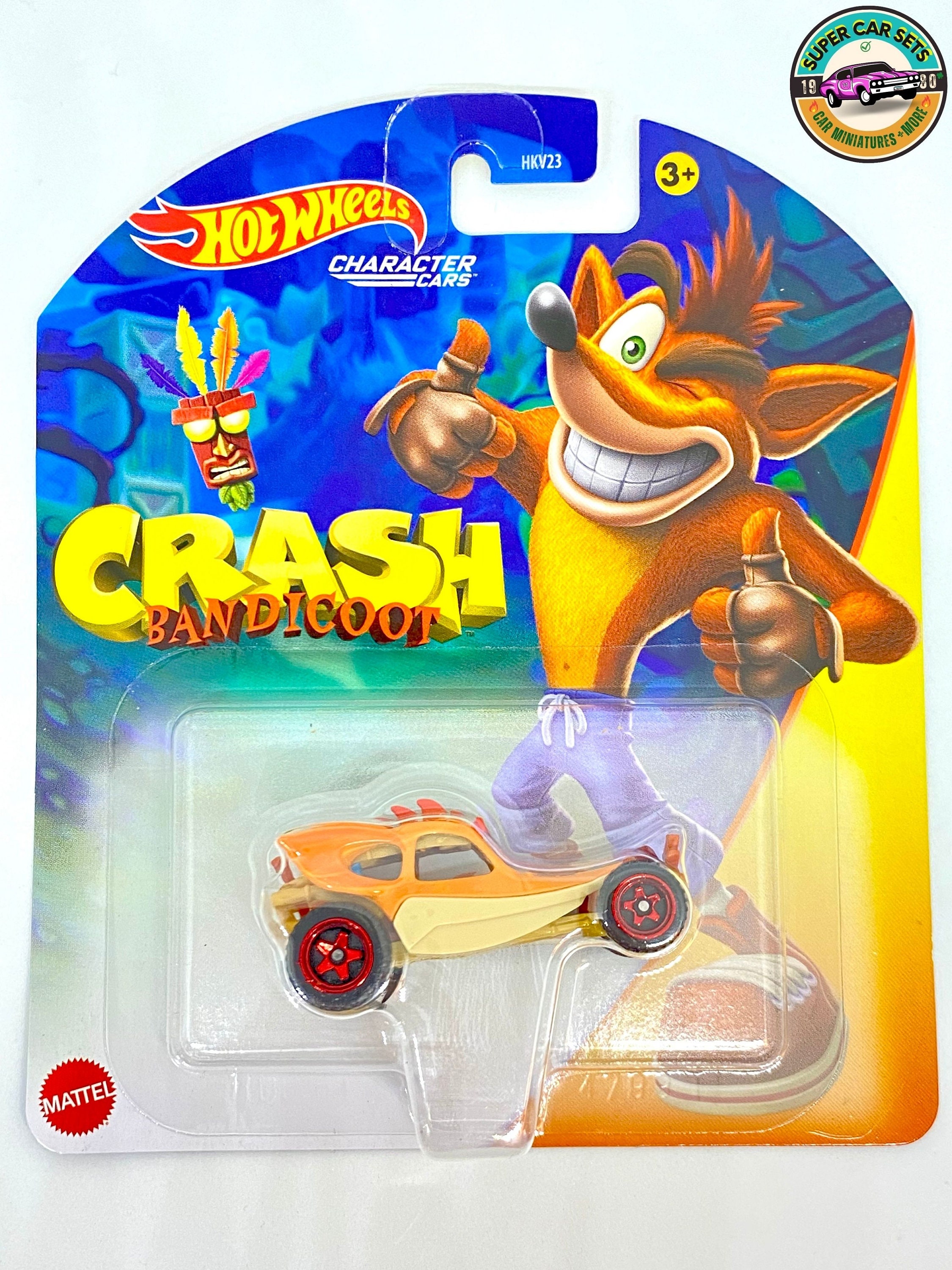 Crash Bandicoot - Hot Wheels Character Cars