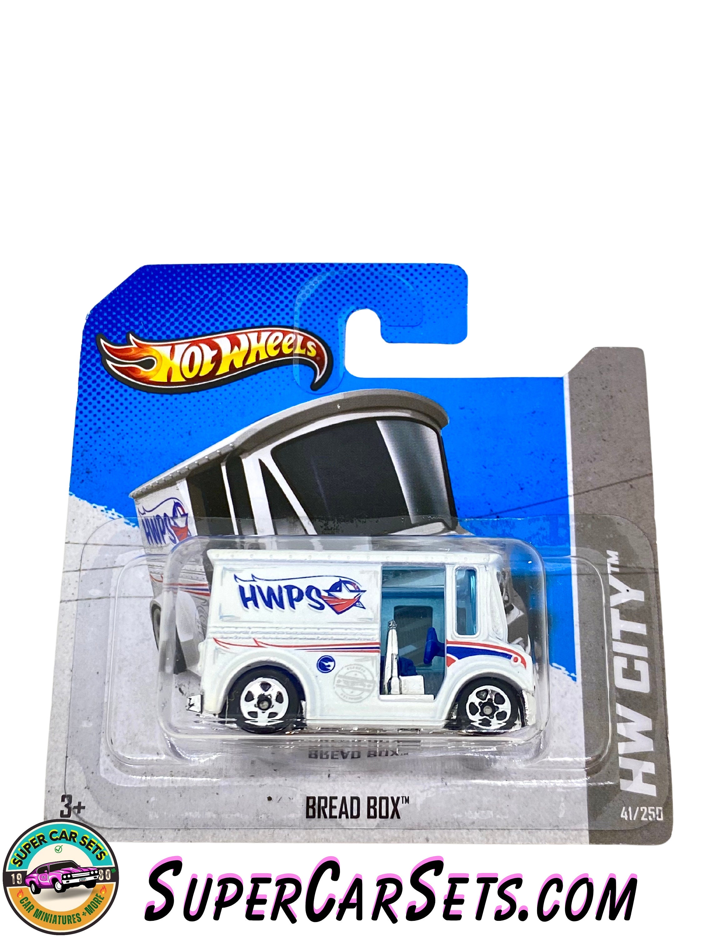 TREASURE HUNT - Bread Box (Hwps) (short card) - Hot Wheels HW City - 2013 (41/250)
