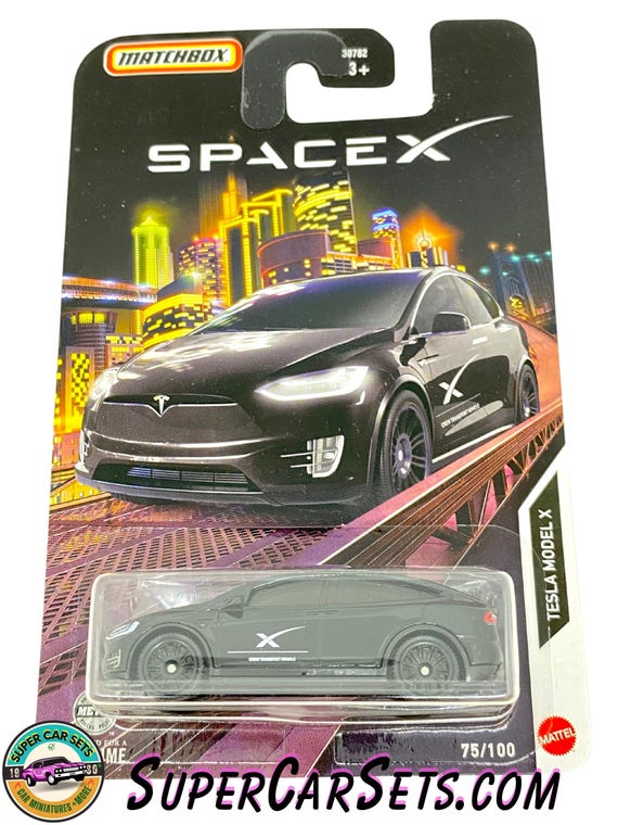 Space X Tesla Model X Matchbox (75/100)
